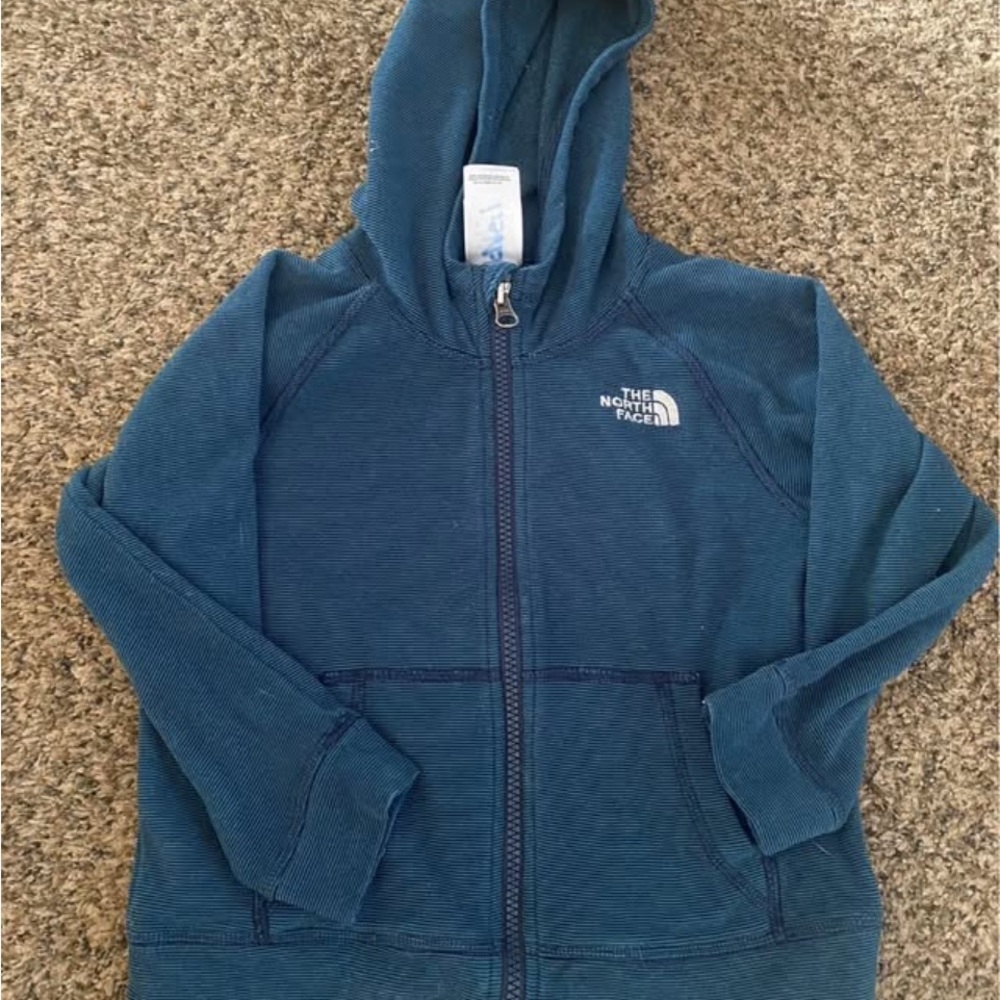 The North Face Kids Blue Zip-Up Hoodie